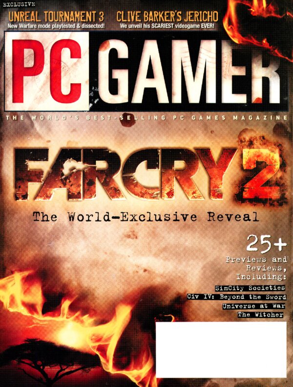 PC Gamer US   Issue 166 (October 2007) cover